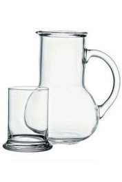 Hermia Botella de Vidrio PB-98328 Transparente 1000 ml